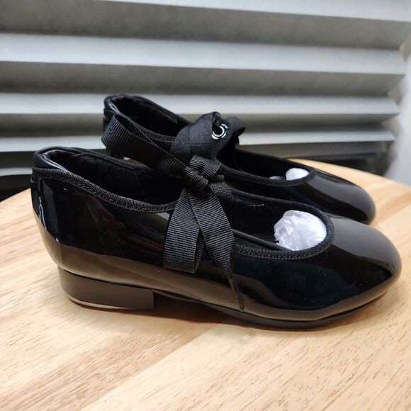Capezio  | Tap Dance Shoes | Girls Size 4 Black - Picture 11 of 11